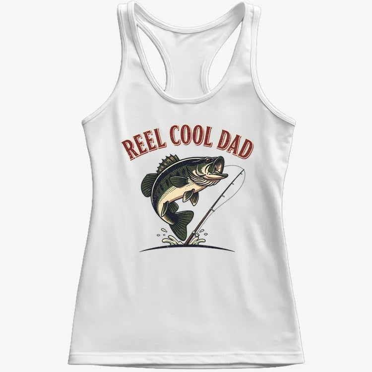 Reel Cool Dad Fishing Tee