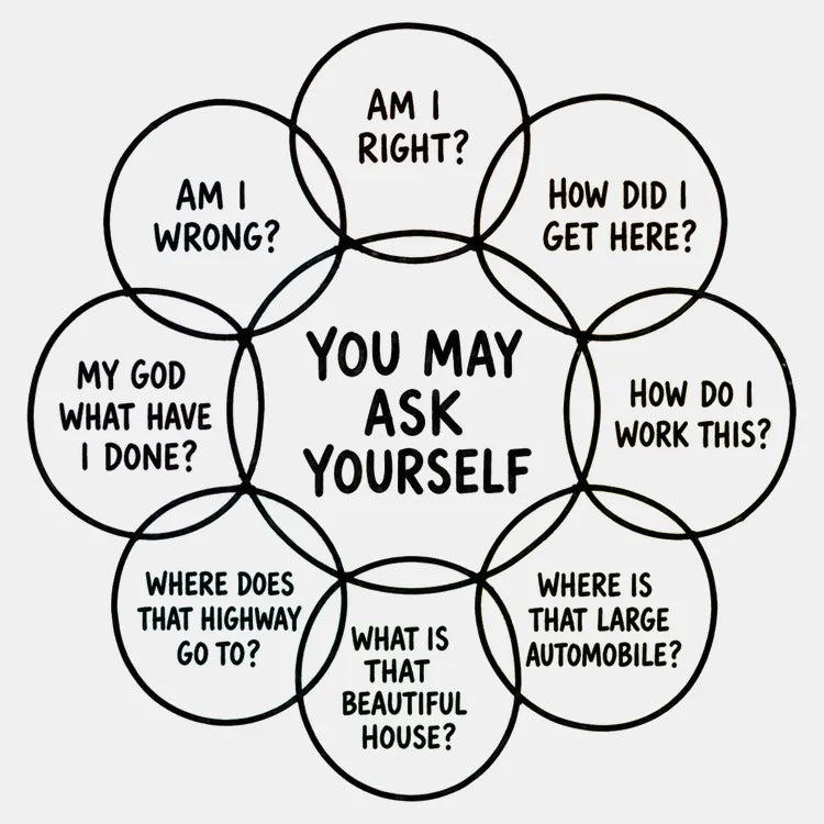 You May Ask Yourself