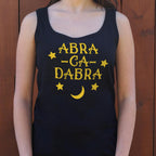 Abracadabra Magic Word with Stars and Moon