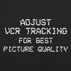 Adjust VCR Tracking for Best Picture Quality
