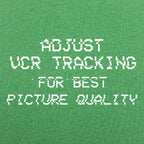 Adjust VCR Tracking for Best Picture Quality