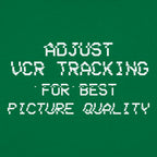 Adjust VCR Tracking for Best Picture Quality
