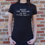 Adjust VCR Tracking for Best Picture Quality