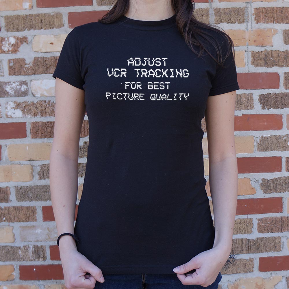 Adjust VCR Tracking for Best Picture Quality