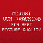 Adjust VCR Tracking for Best Picture Quality