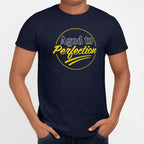 Aged to Perfection Funny Getting Old Badge