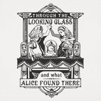 Through the Looking Glass Alice in Wonderland Illustration