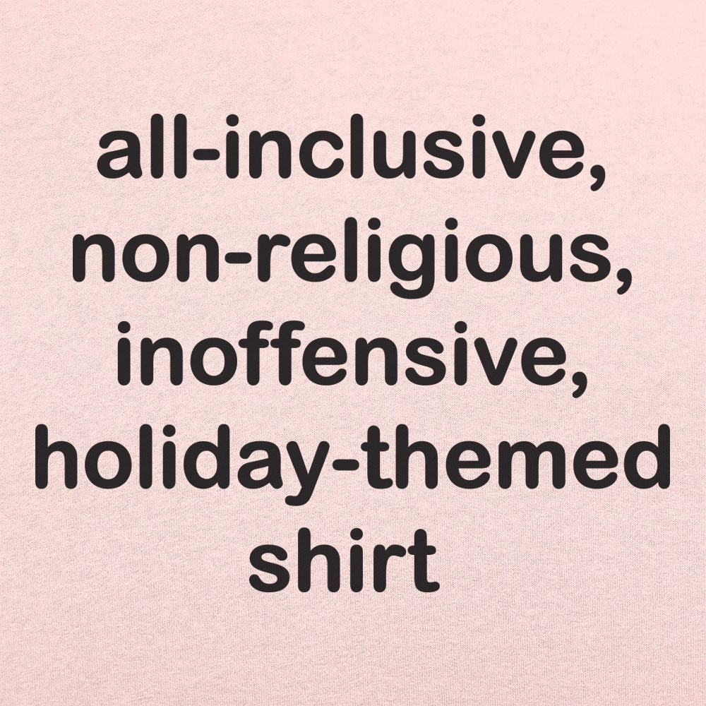 All-Inclusive Non-Religious Inoffensive Holiday Themed Design