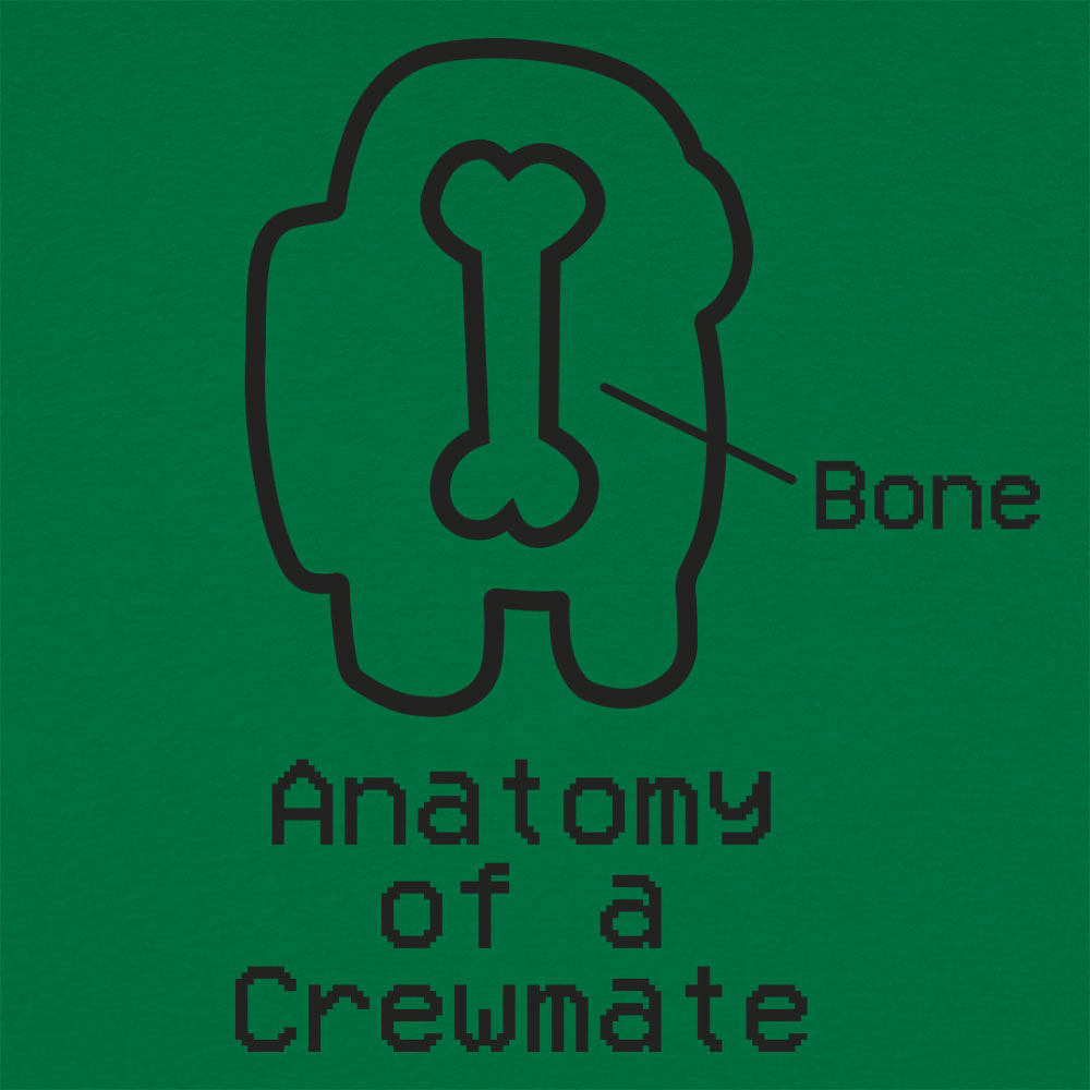 Anatomy of a Crewmate Space Video Game Diagram