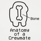 Anatomy of a Crewmate Space Video Game Diagram