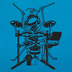 Ant Drummer Playing Drum Set