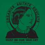 Organize Agitate Educate Susan B Anthony Quote Portrait
