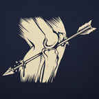 Arrow To The Knee Pierced Knee Bone Illustration