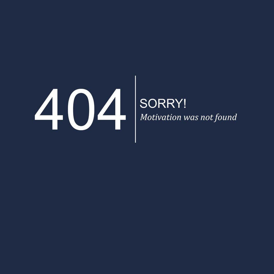 Error: Motivation Not Found