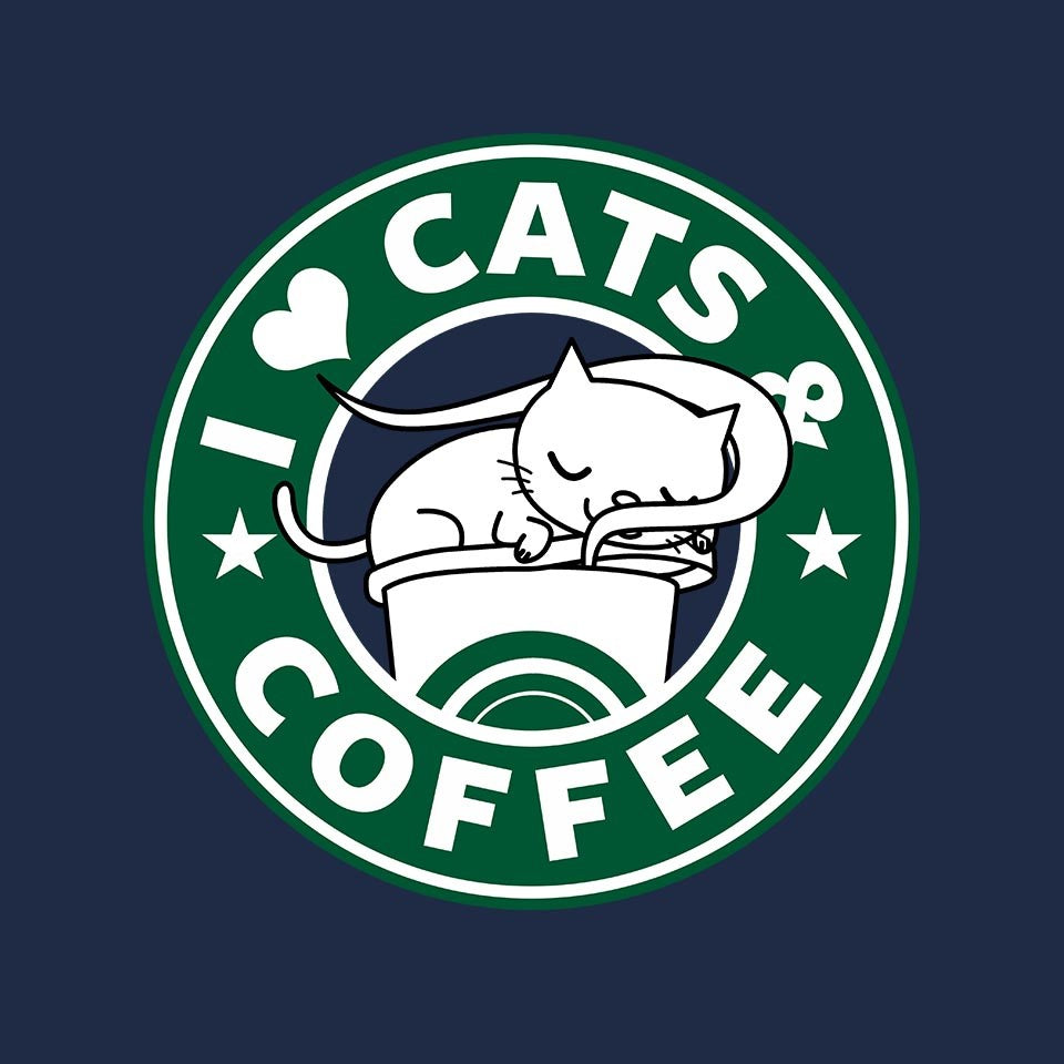 I Love Cats and Coffee
