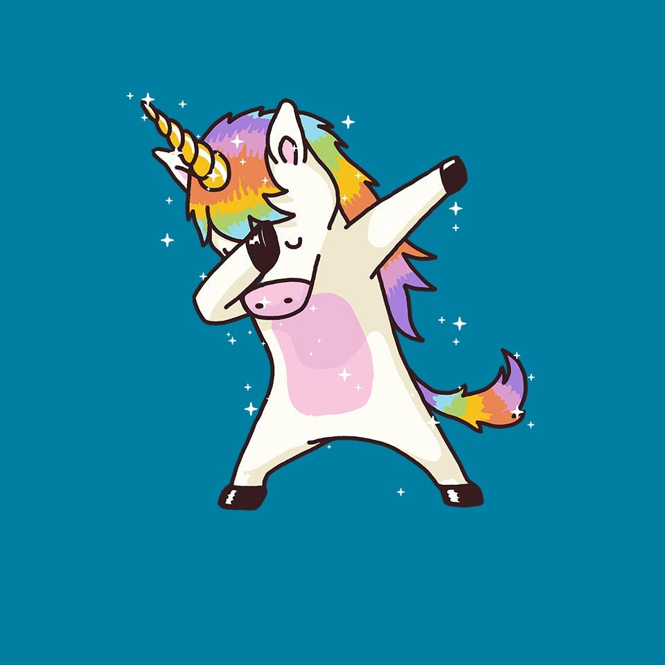 Dabbing Unicorn