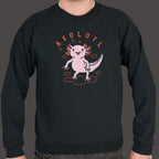 Axolotl Cute Smiling Pink Salamander