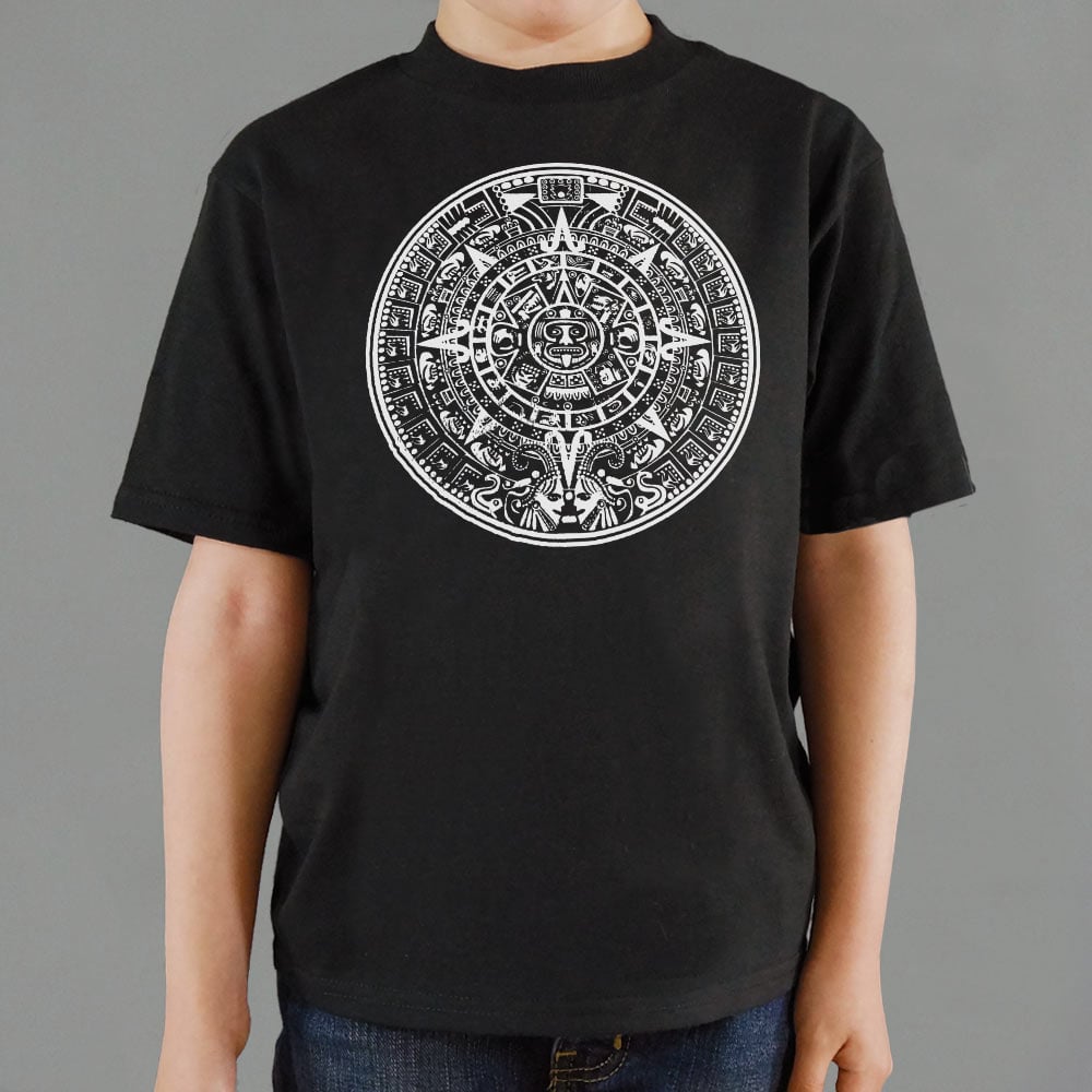 Aztec Calendar Sun Stone Design