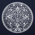 Aztec Calendar Sun Stone Design
