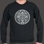 Aztec Calendar Sun Stone Design