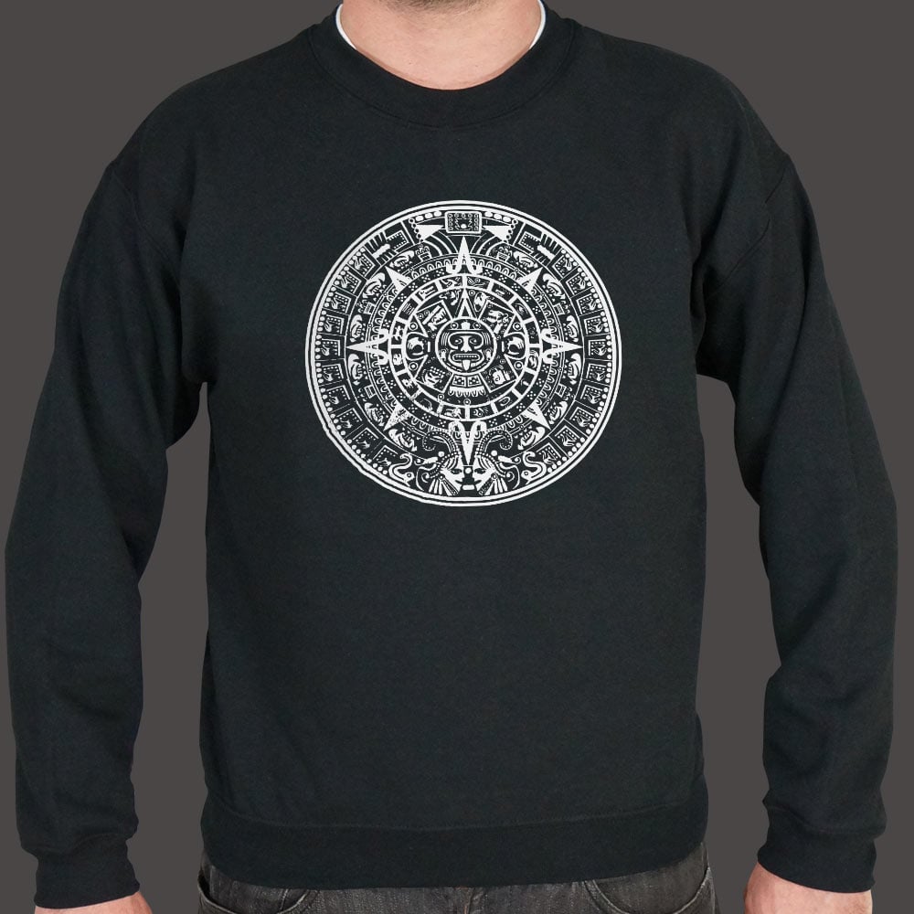 Aztec Calendar Sun Stone Design