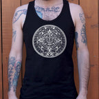 Aztec Calendar Sun Stone Design
