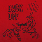 Back Off Crab Graphic