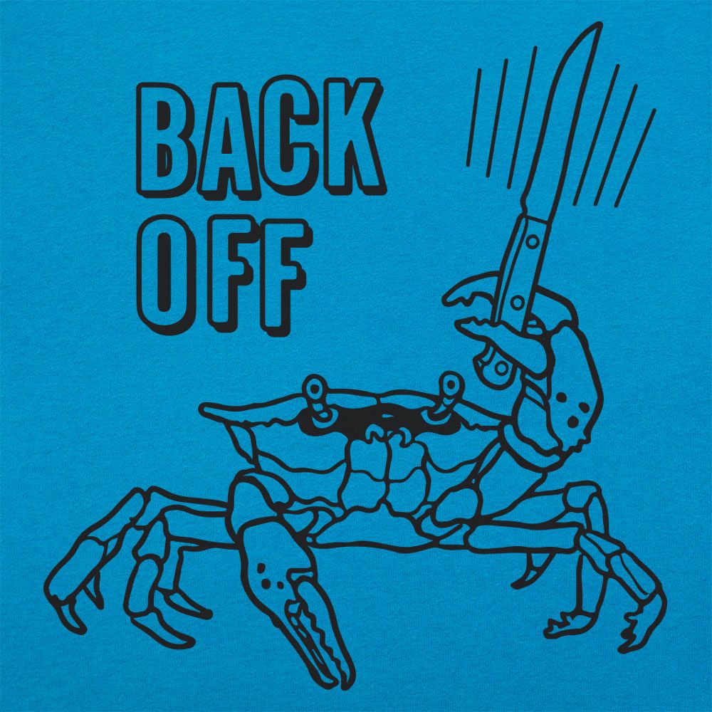 Back Off Crab Graphic