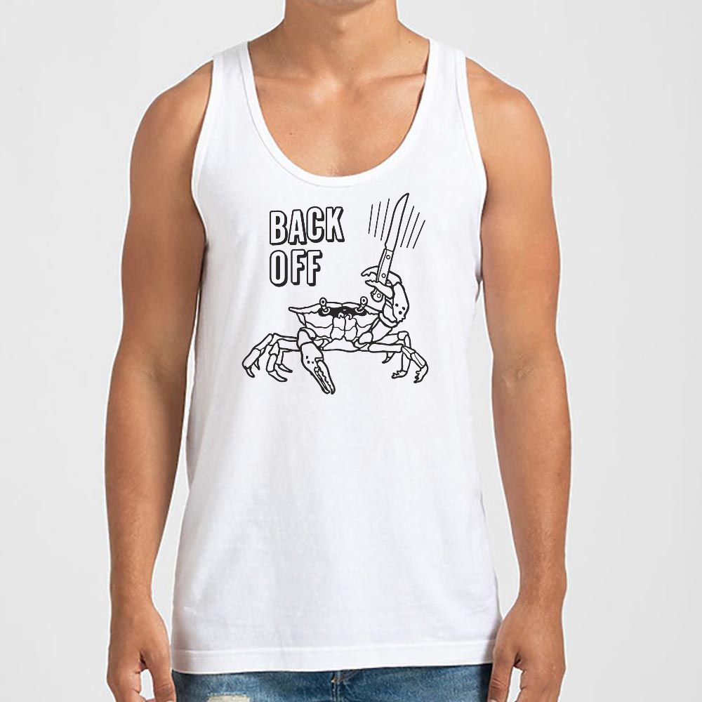 Back Off Crab Graphic