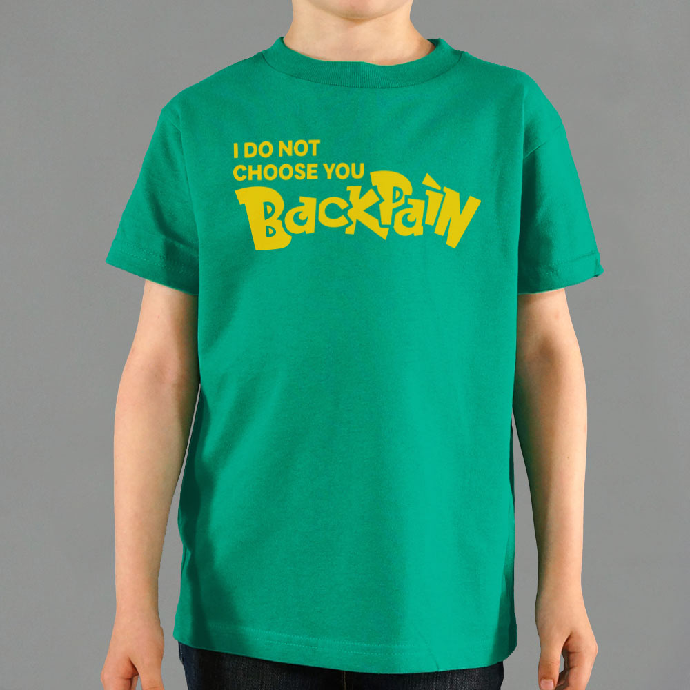 Back Pain. I Do Not Choose You Monster Game Parody