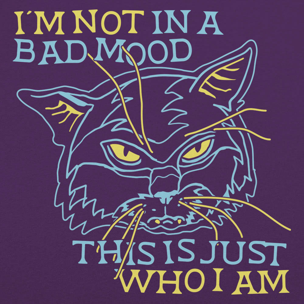 Bad Mood Cat Face. This Is Just Who I Am
