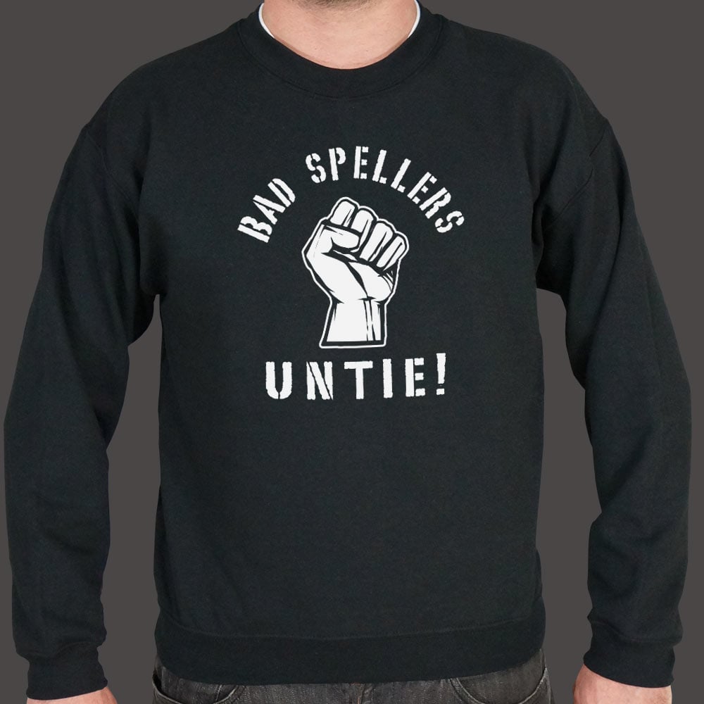 Bad Spellers Untie Raised Fist Protest Pun