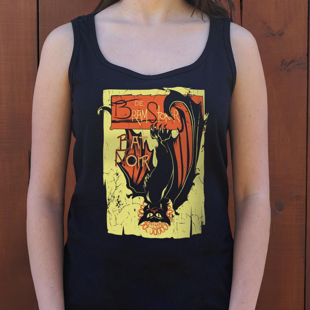 Bat Noir Vampire Art Nouveau Style