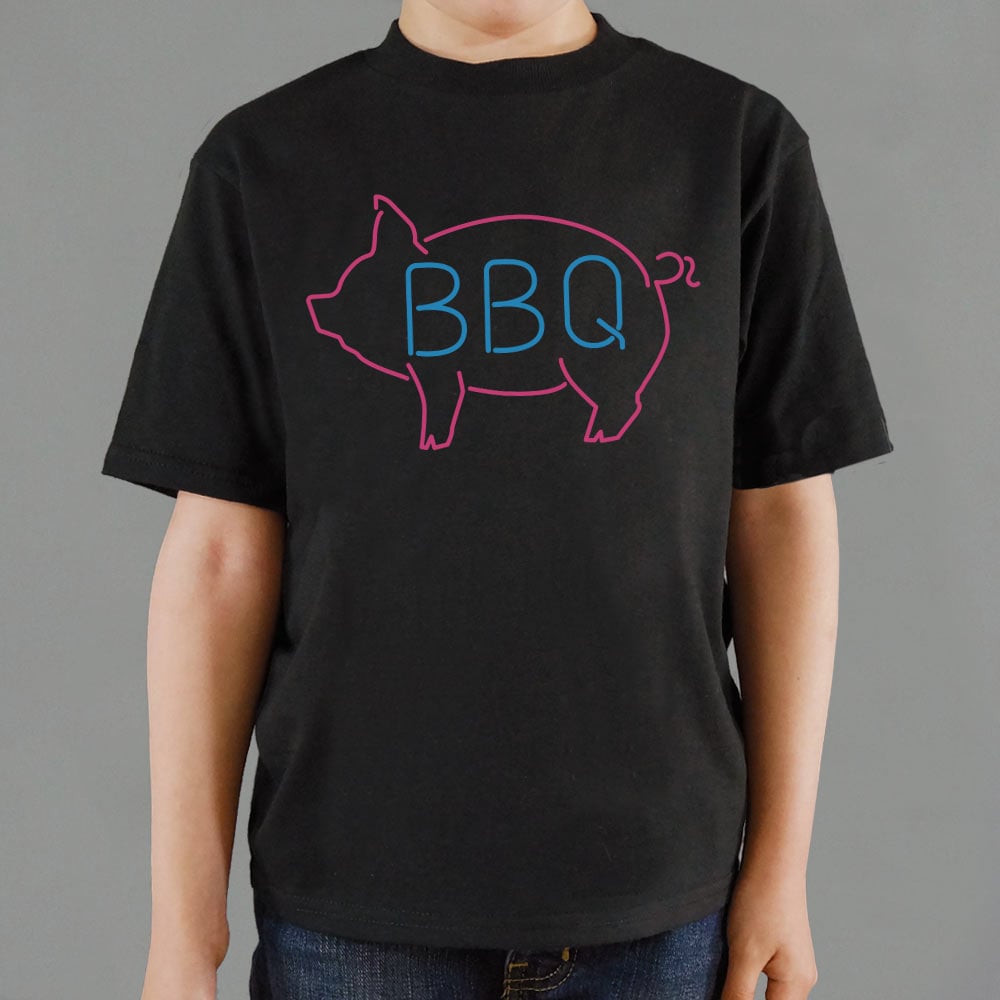 BBQ Pig Neon Sign Barbecue Pork Design