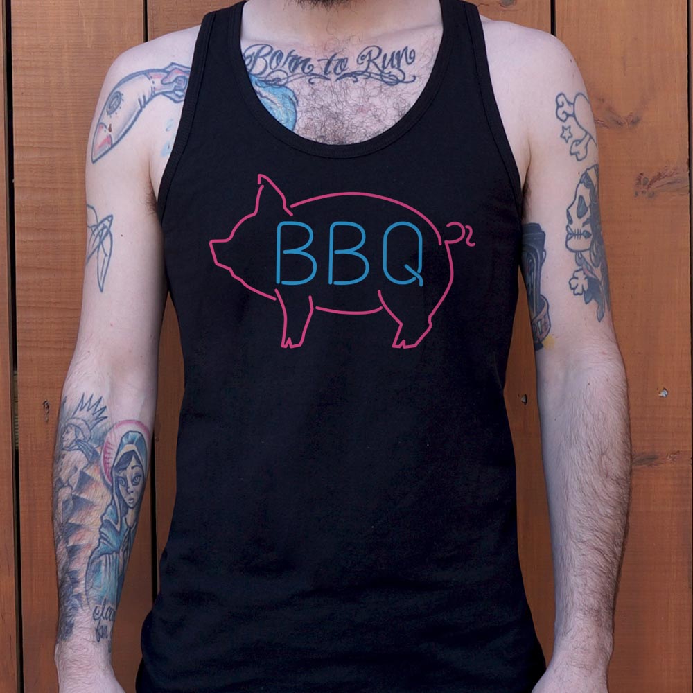 BBQ Pig Neon Sign Barbecue Pork Design