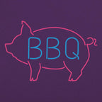BBQ Pig Neon Sign Barbecue Pork Design