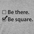 Be There Be Square Checkbox List Pun
