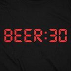 Beer 30 Digital Clock Beer Thirty