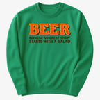 Beer Because No Great Story Starts With A Salad