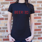 Beer 30 Digital Clock Beer Thirty