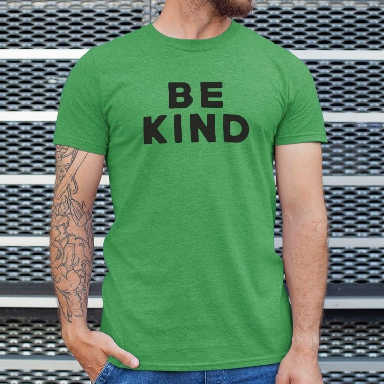 Be Kind Bold Text Quote