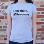 Be There Be Square Checkbox List Pun
