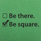 Be There Be Square Checkbox List Pun