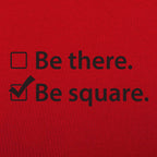 Be There Be Square Checkbox List Pun