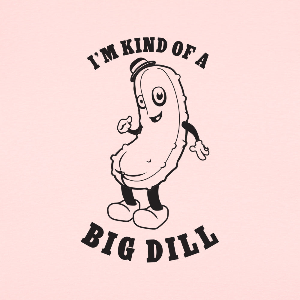 Kind Of A Big Dill Cartoon Pickle Pun