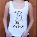Kind Of A Big Dill Cartoon Pickle Pun