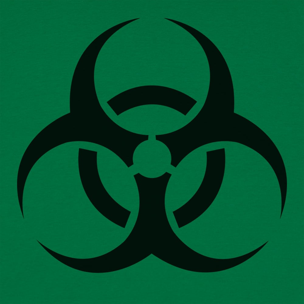 Biohazard Symbol Warning Sign