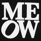 Meow Bold Typography Design