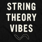 String Theory Vibes Physics Wave Design