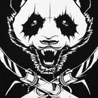 Black Metal Panda Graphic